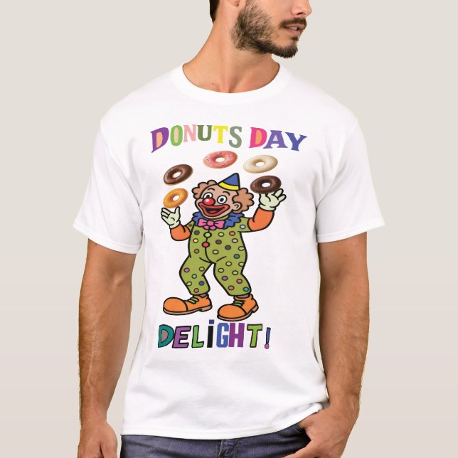 Donuts Day Delight! T-Shirt (Front)