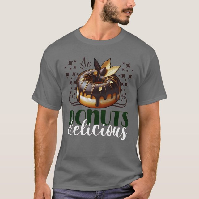donuts delicious T-Shirt (Front)