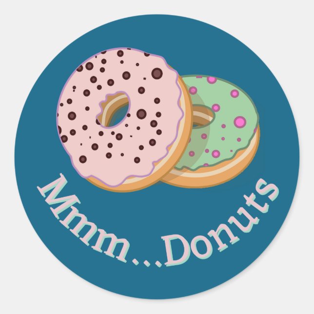 Donuts Design Stickers (Front)