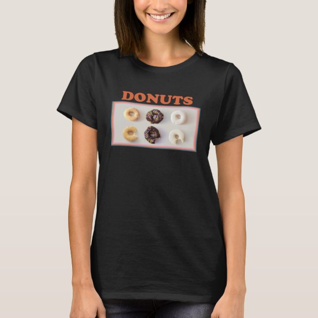 Donuts  donut  and record collector doughnut T-Shirt (Front)