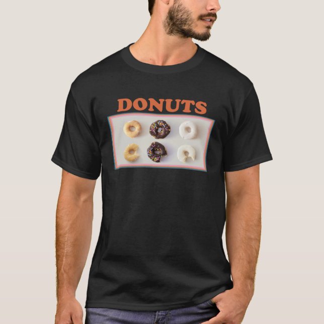 Donuts  donut  and record collector doughnut T-Shirt (Front)