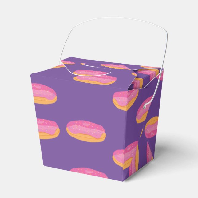 Donuts Dream Favor Boxes (Front Side)