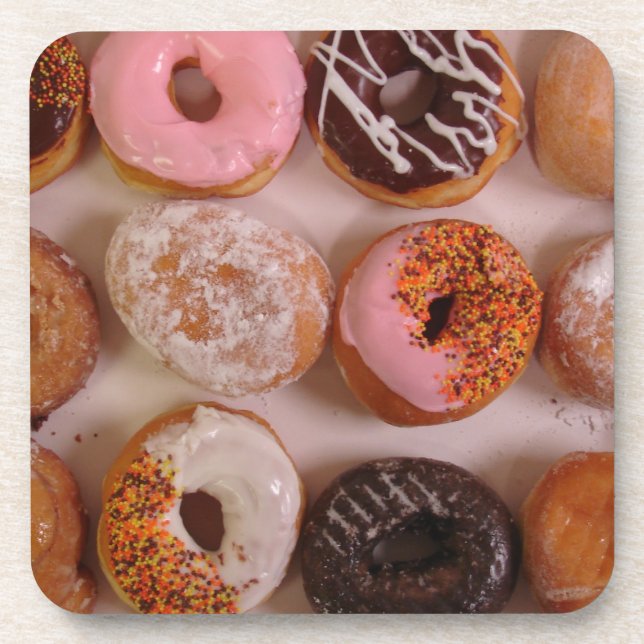 DONUTS! DRINK COASTER (Front)