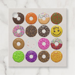 Donuts for all favor tags
