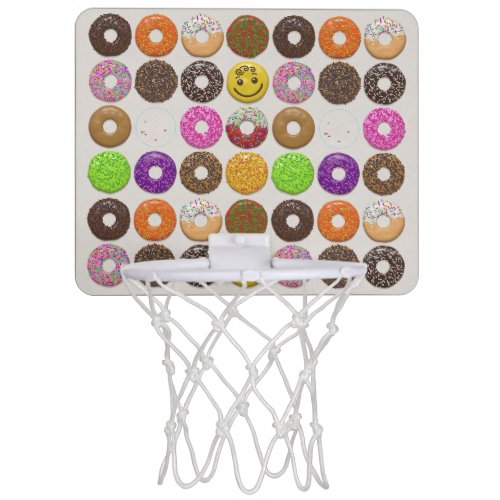 Donuts for all mini basketball hoop