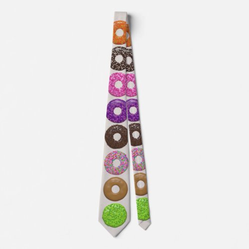Donuts for all neck tie