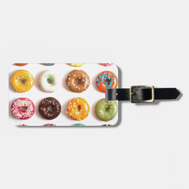 donuts FOR EVERYONE Luggage Tag (Front Horizontal)