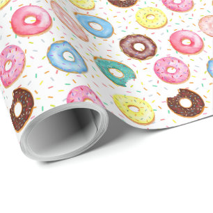 Donuts Gift Wrapping Paper