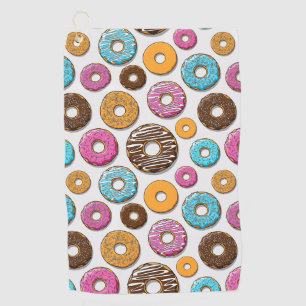 Donuts Golf Towel