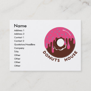 Donuts House Business Card