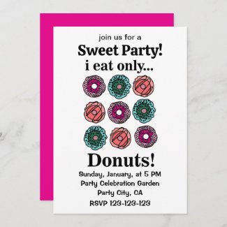Donuts I Eat Only Donuts