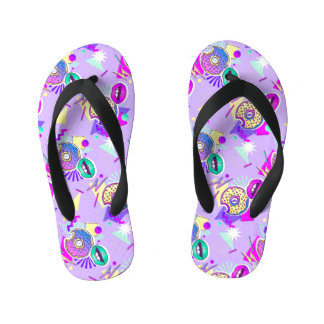 Donuts Kid's Flip Flops