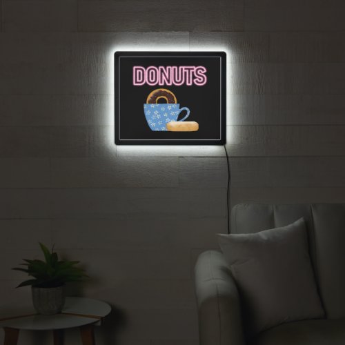 Donuts LED Sign