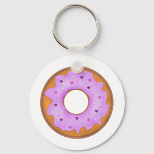 Donuts Love Keychains