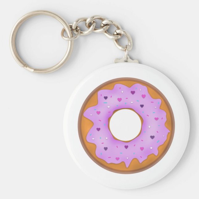 Donuts Love Keychains (Front)