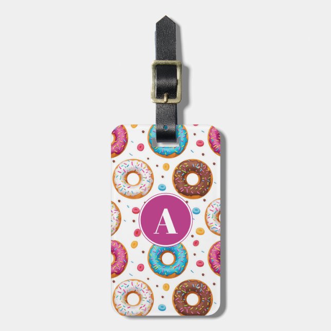 Donuts Luggage Tag (Front Vertical)