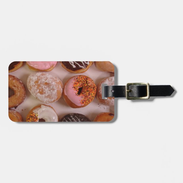 Donuts! Luggage Tag (Front Horizontal)