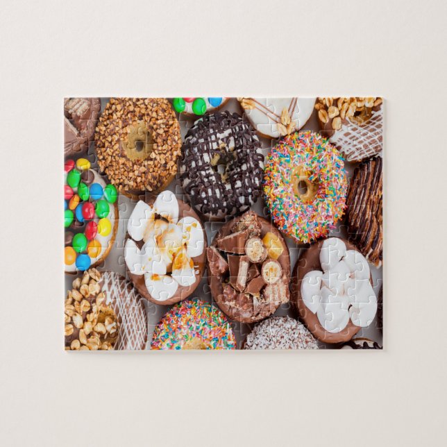 Donuts Marshmallow Jigsaw Puzzle (Horizontal)