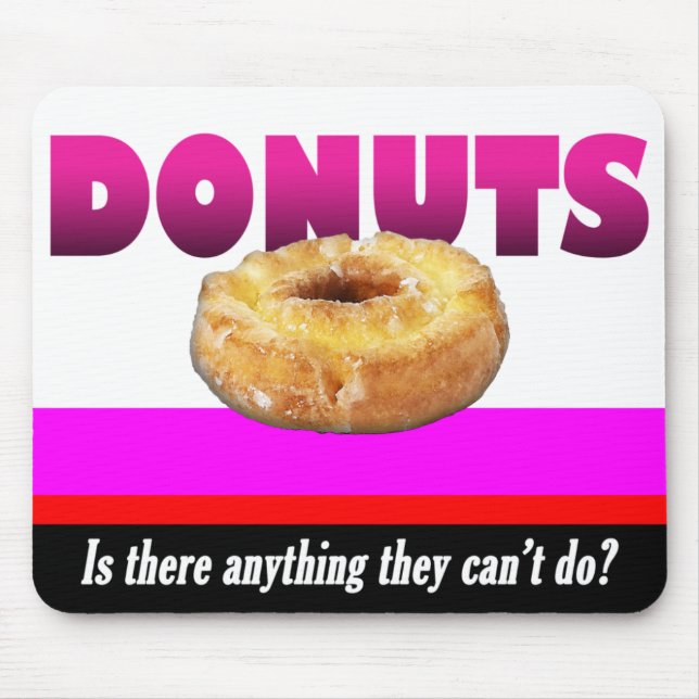 Donuts... Mouse Pad (Front)