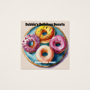 Donuts or Bakery Business Card