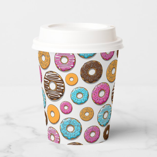 Donuts Paper Cups (Front)