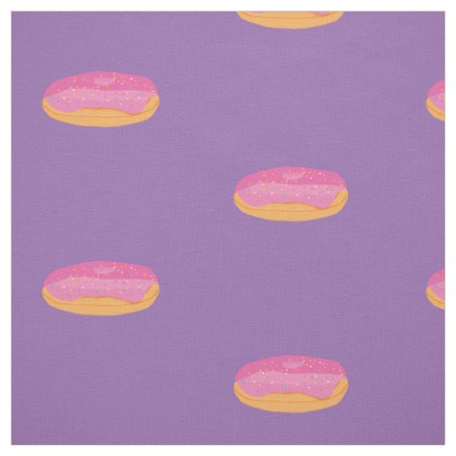 Donuts Pattern fabric