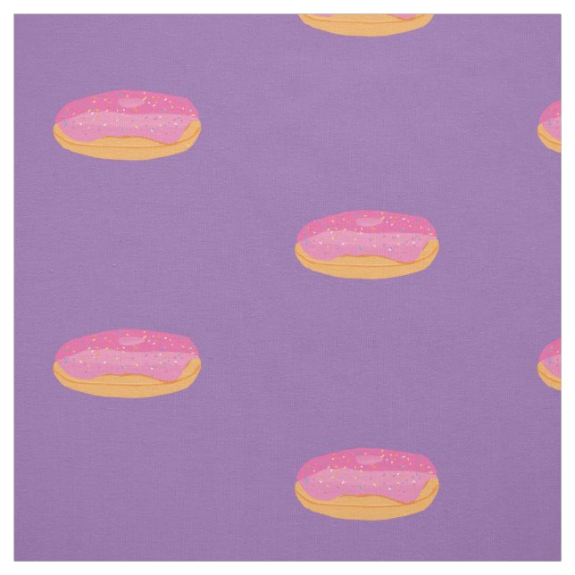 Donuts Pattern fabric (Swatch)