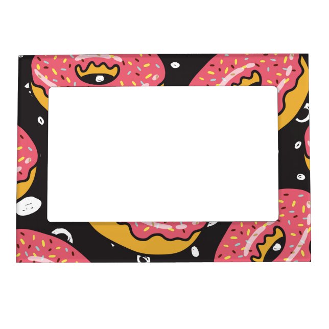 Donuts Pattern Magnetic Frame (Front)