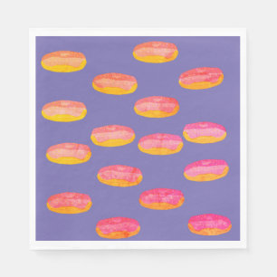 Donuts Pattern Napkins