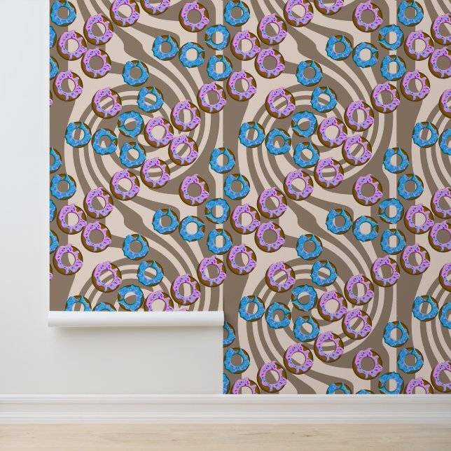 Donuts Pattern Wallpaper (Application)
