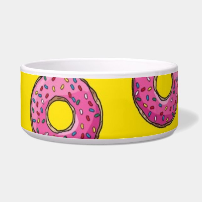 Donuts Pet Bowl (Front)