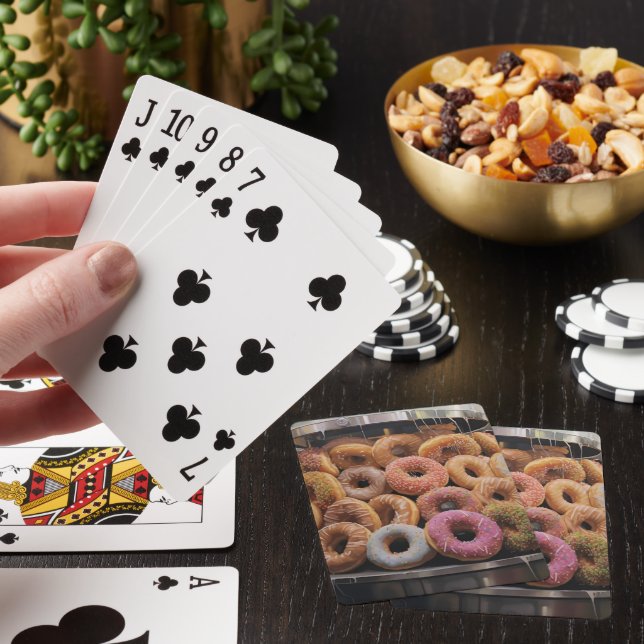 donuts poker cards (In Situ)