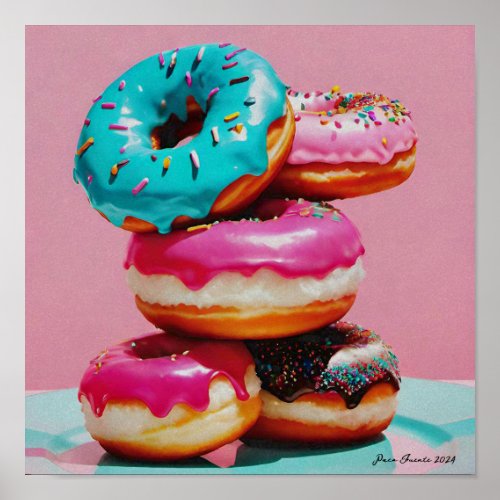 Donuts pop 25568 poster