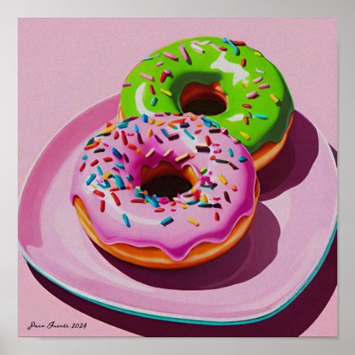 Donuts pop 25634 poster
