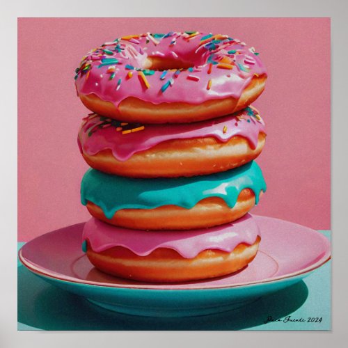Donuts pop 50524 poster