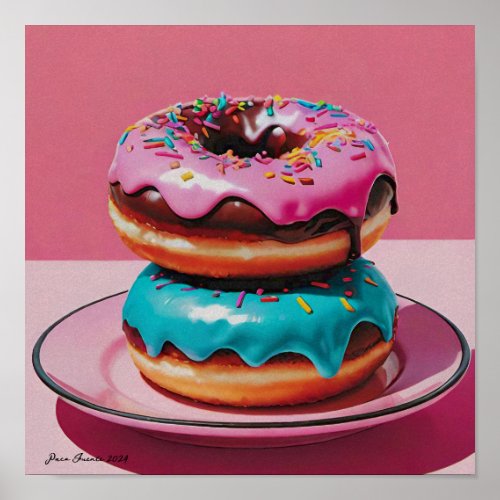 Donuts pop 57321 poster