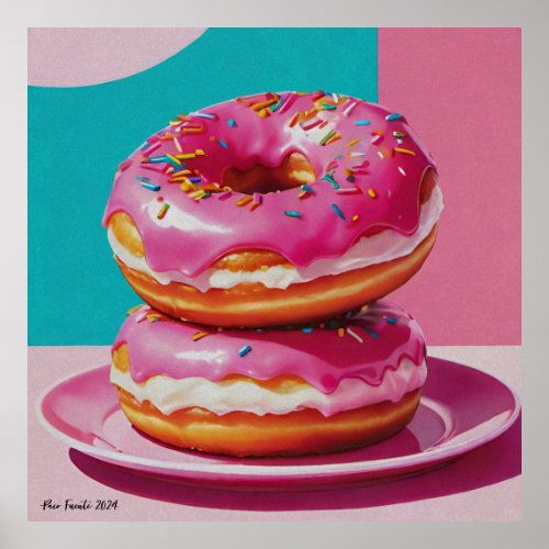 Donuts pop 852 poster