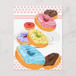 Donuts Postcard