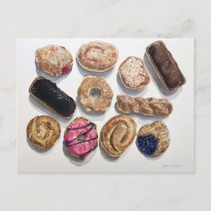 Donuts Postcard