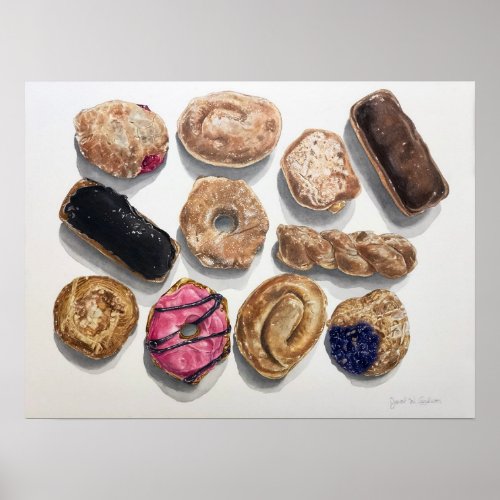 Donuts Poster