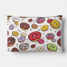 Donuts seamless pattern