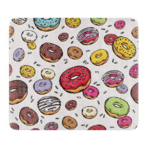 Donuts seamless pattern