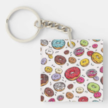 Donuts seamless pattern