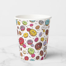Donuts seamless pattern