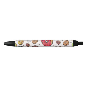 Donuts seamless pattern pen