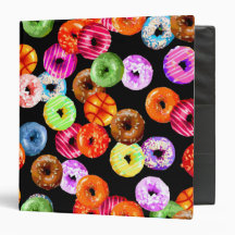 Donuts seamless pattern + your backgr. & ideas