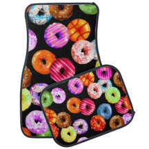 Donuts seamless pattern + your backgr. & ideas