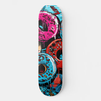 Donuts Skateboard By Claire Firley