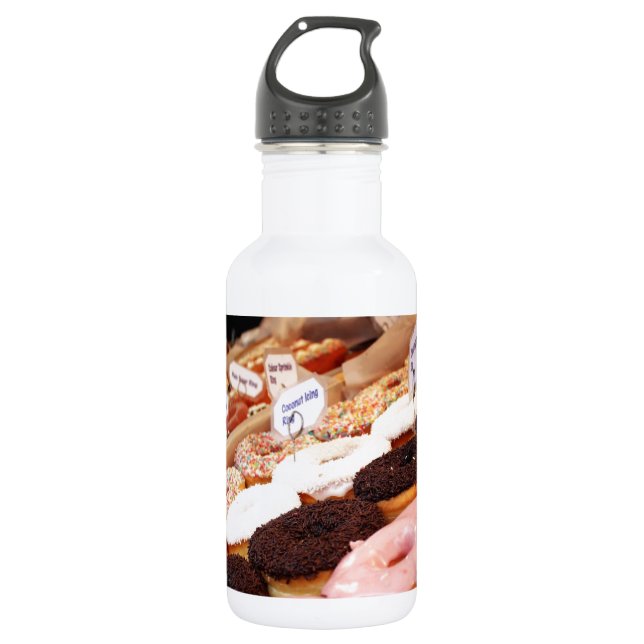Donuts  stainless steel water bottle (Front)