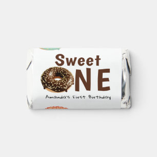Donuts Sweet One 1st Birthday Hershey's Miniatures